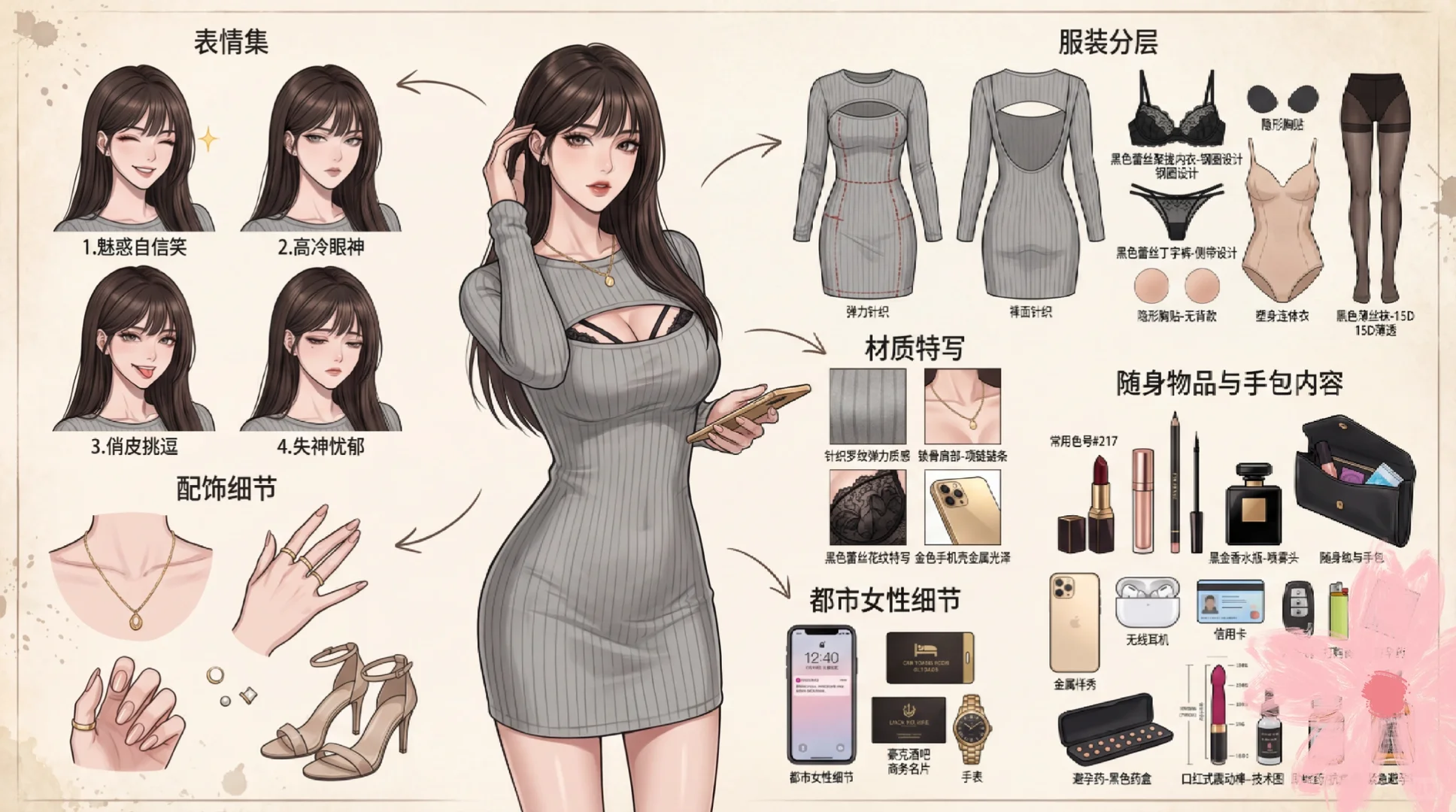 附提示词 | 超?的全景角色分析图玩法