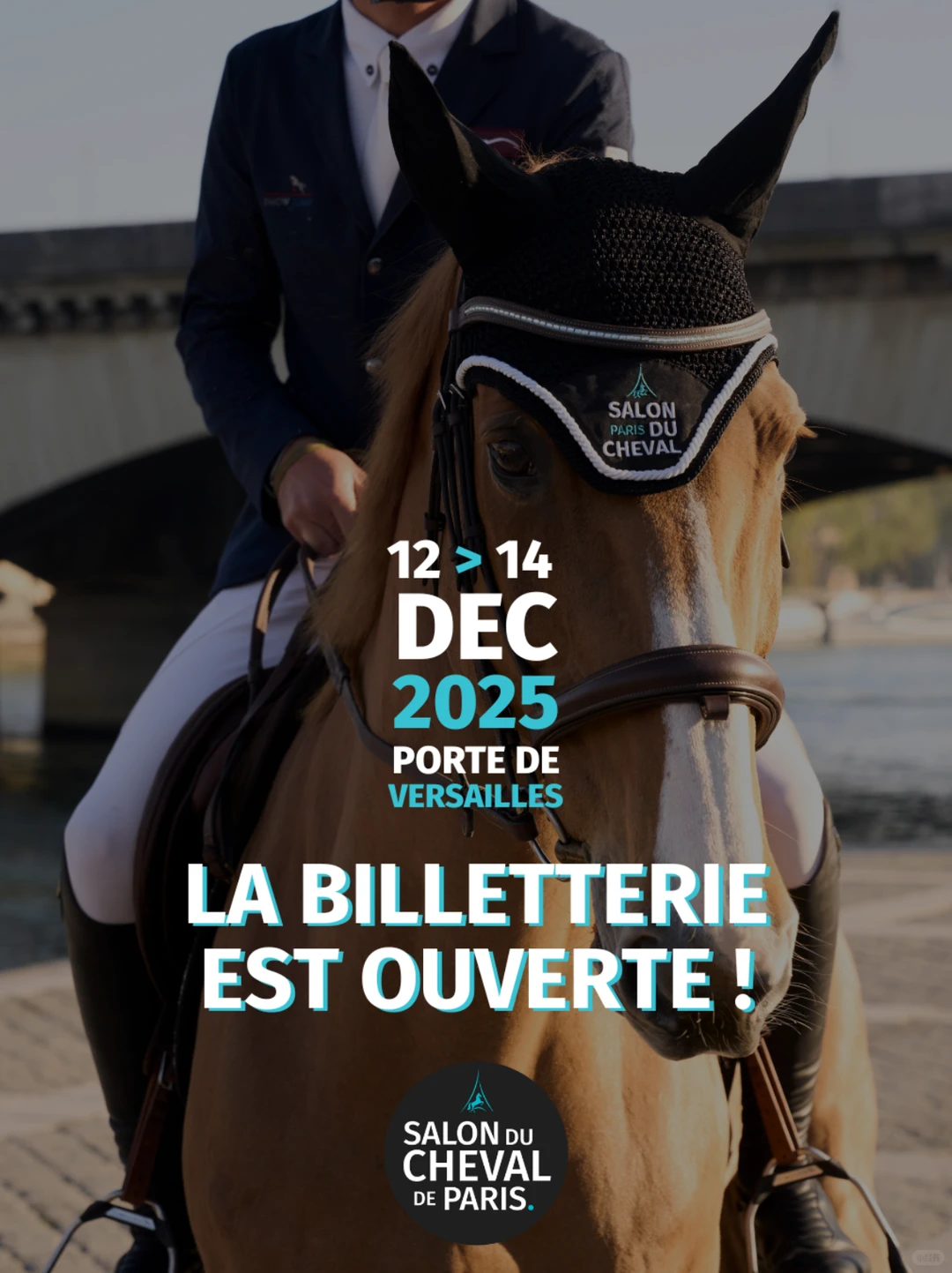 【免费票】随缘发2张周五巴黎马术展的门票