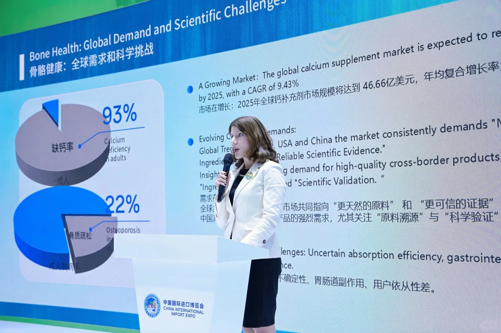 进博会参展日记|跟着专家学习钙知识的一天