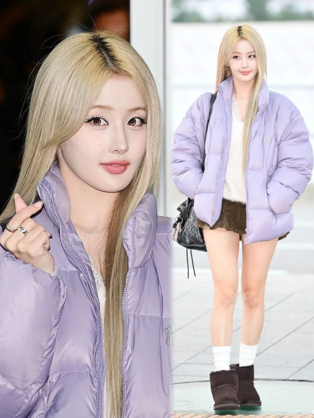 谁懂！韩国女爱豆把机场走成T台了