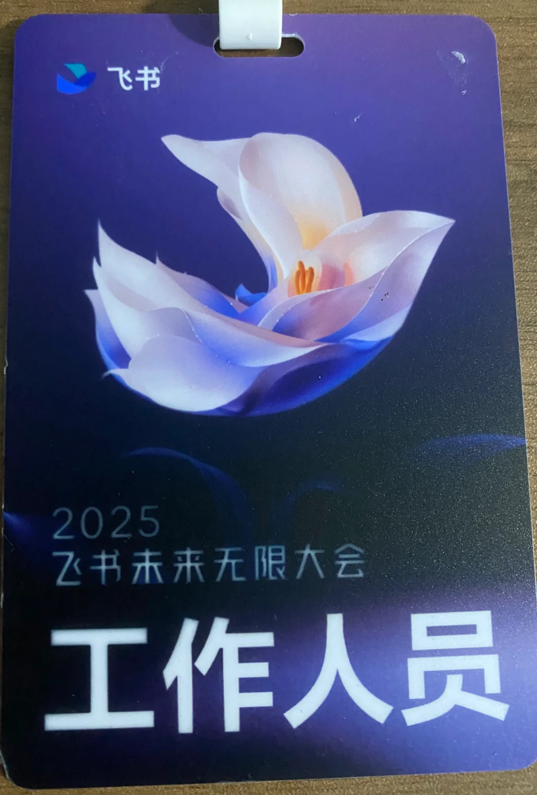 来到现场，参加飞书2025年新品发布会