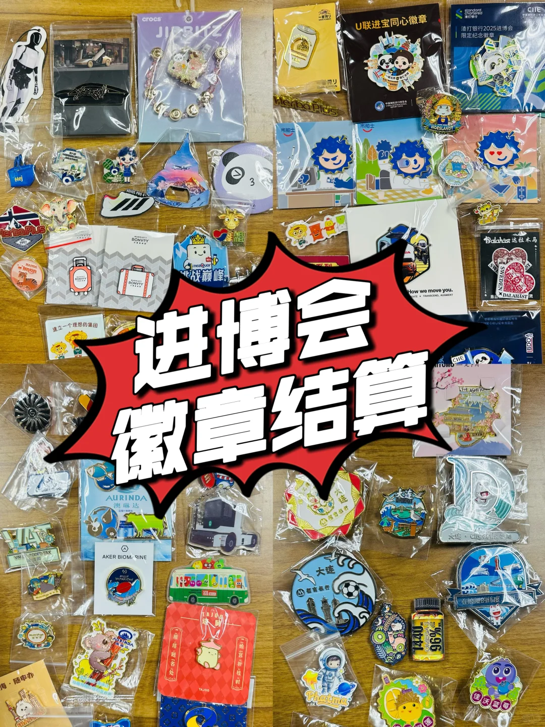 2025进博会徽章结算