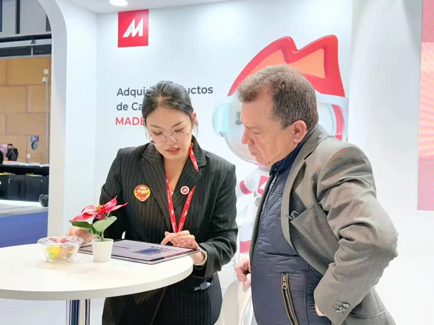 中国制造网亮相展会