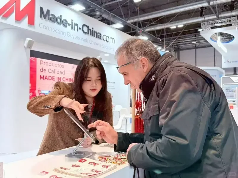 中国制造网亮相展会