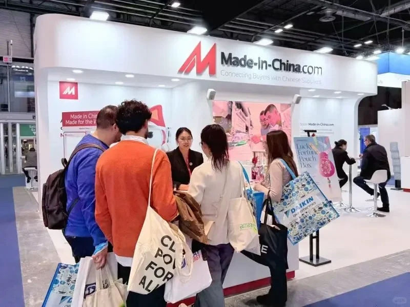 中国制造网亮相展会