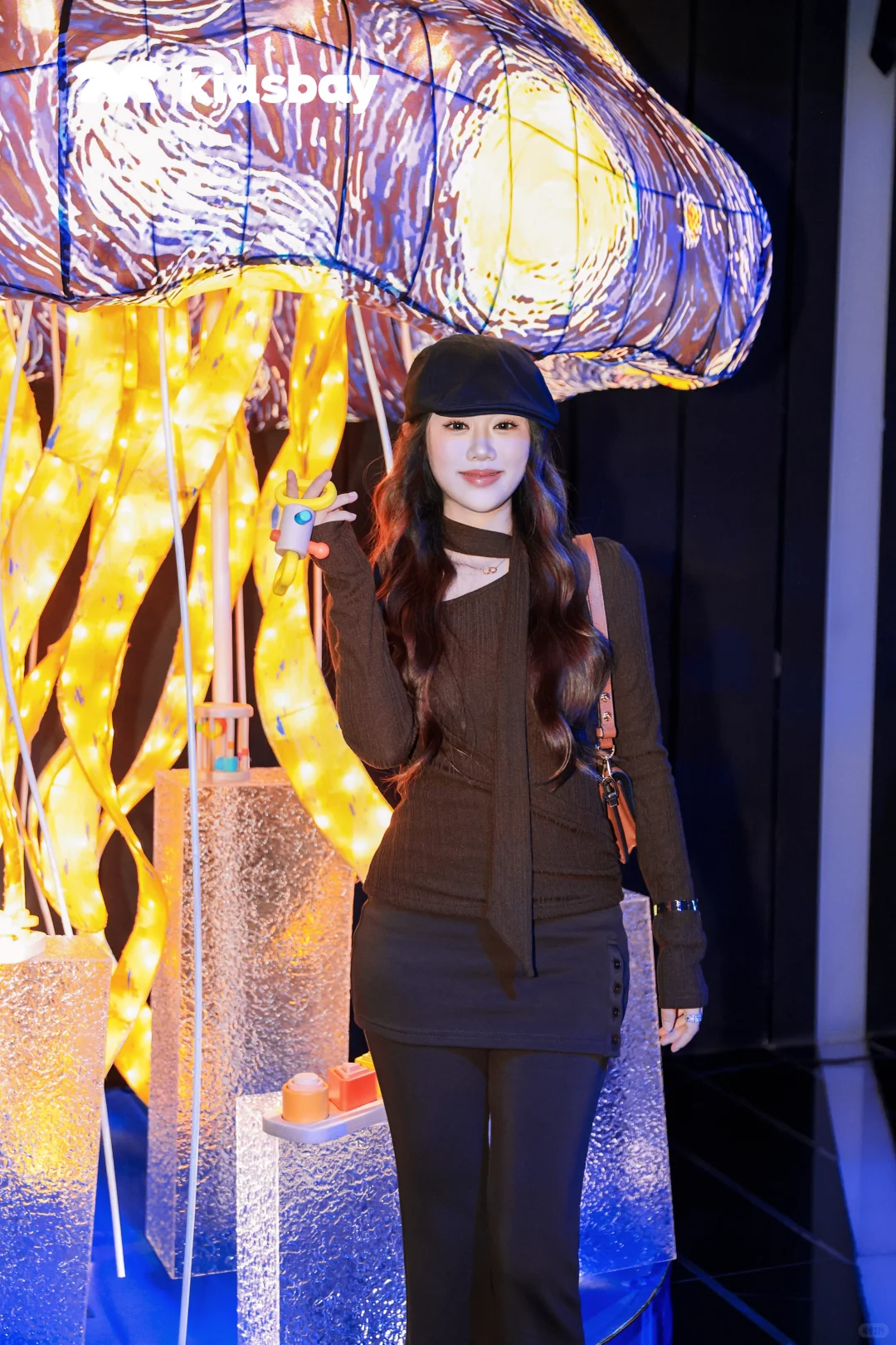 一出月子就来参加 kidsbay 的新品发布会啦