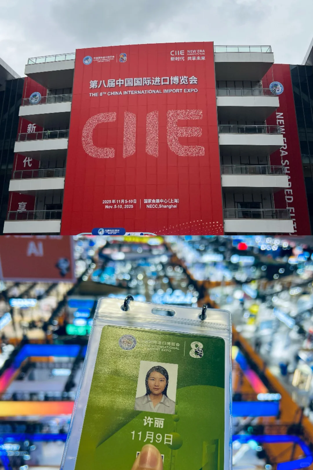 第一次参加上海进博会（附领鸡蛋攻略）