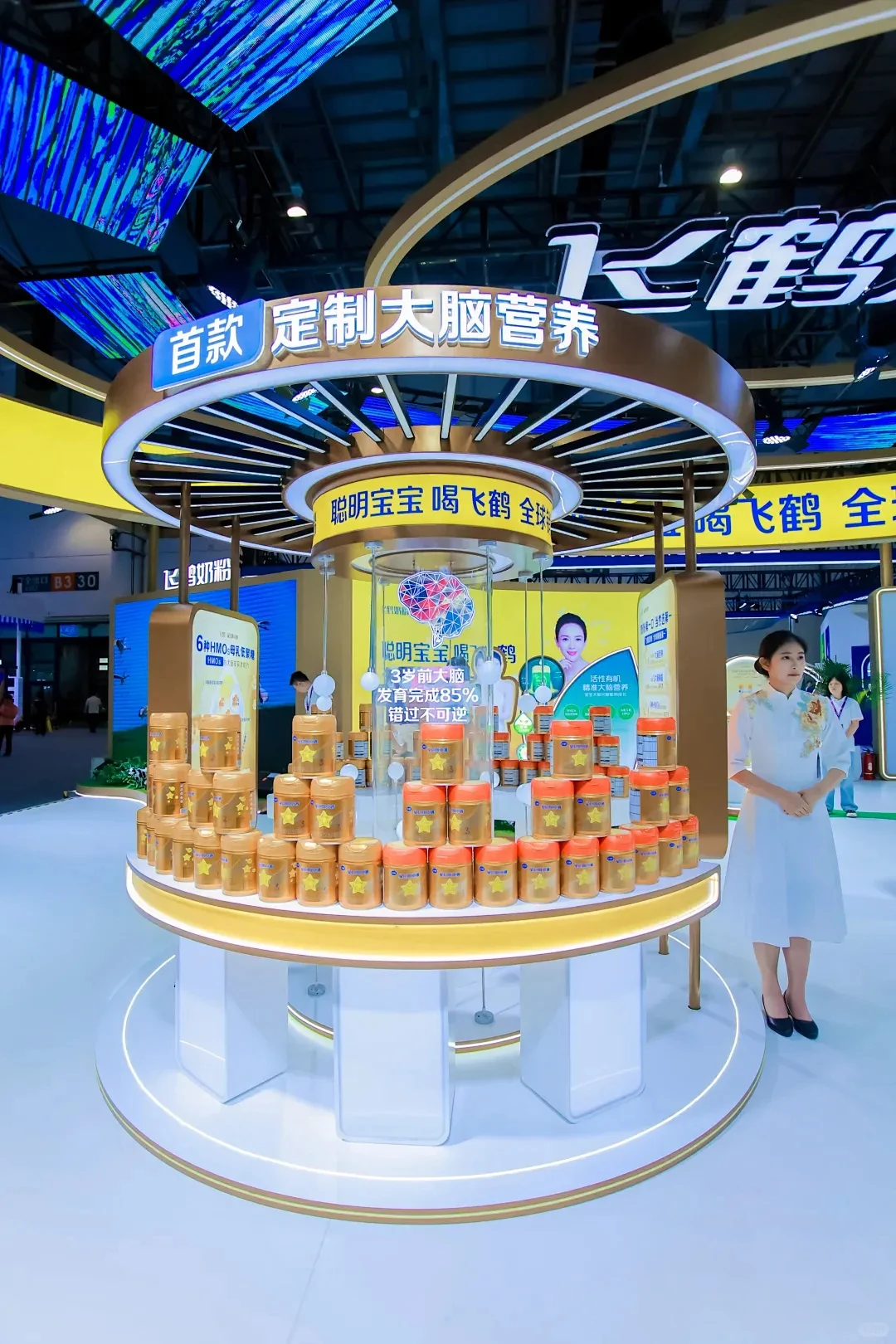 展会隐藏 C 位！支撑柱集合也太会玩了吧✨