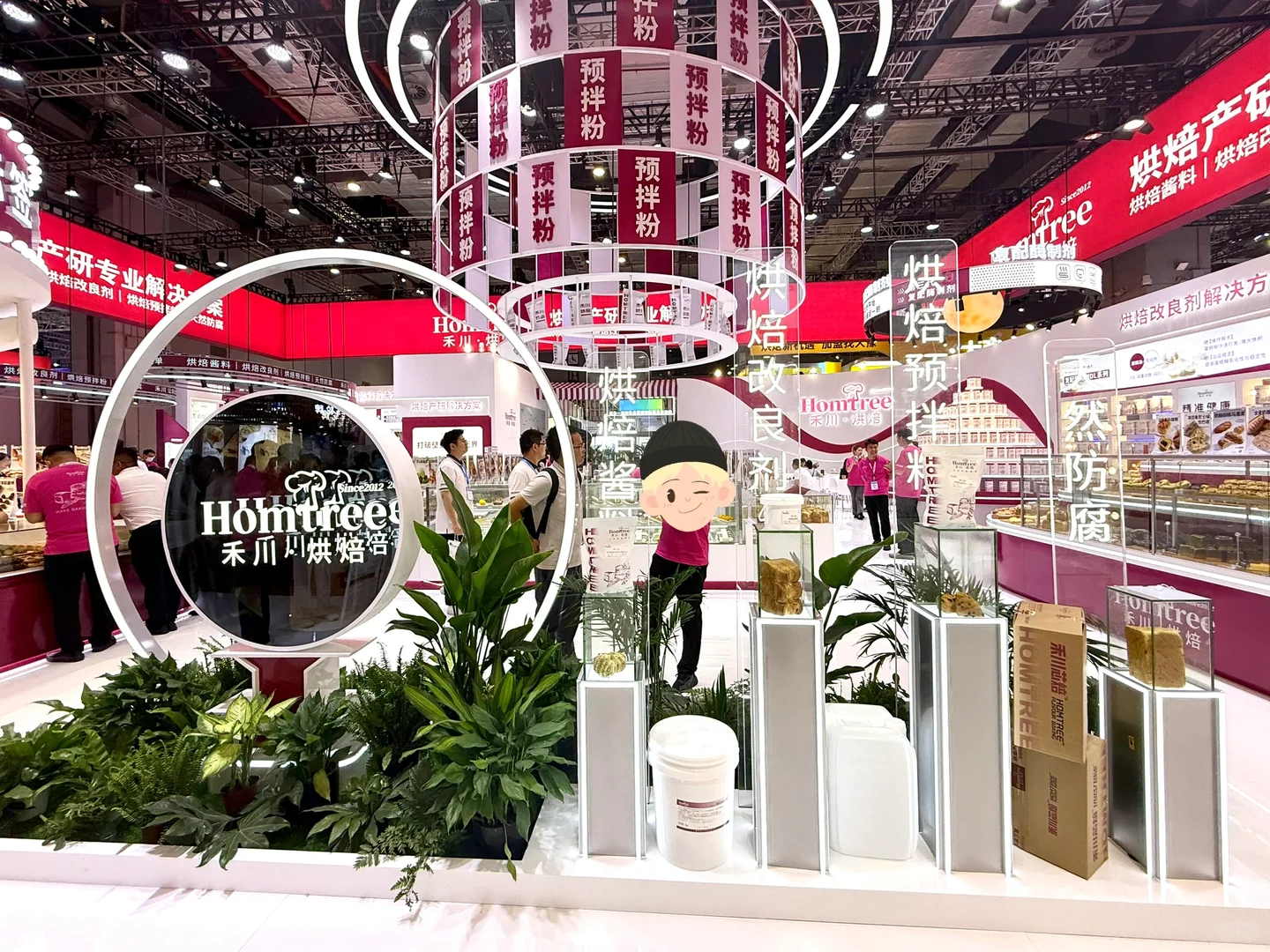 焙烤展陈列造景分享～～～