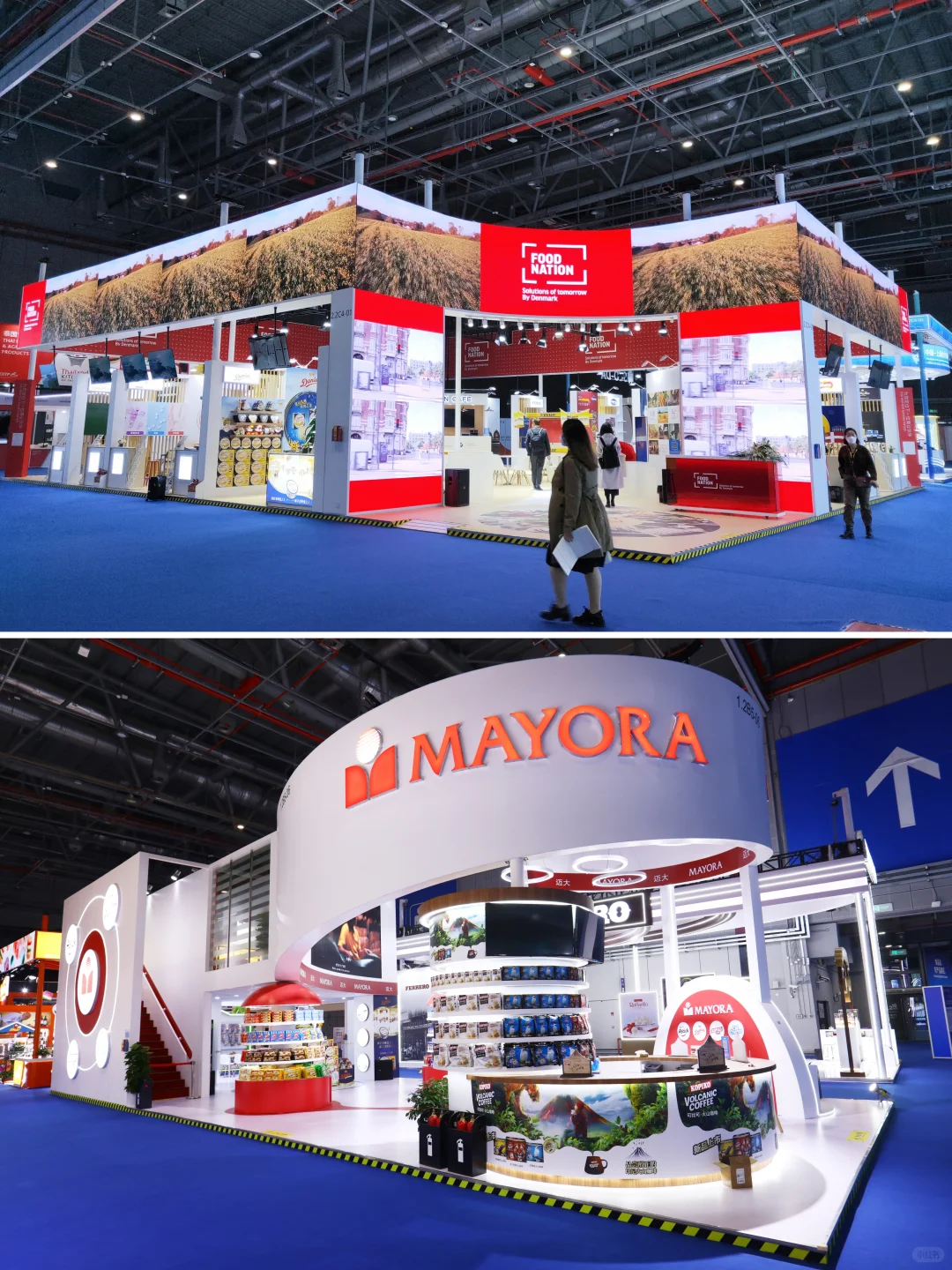 伊利-焙烤展-展台设计搭建-案例分享