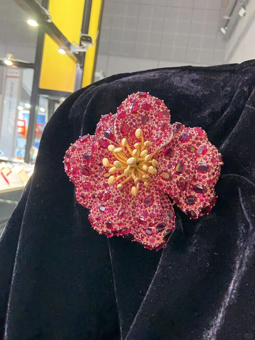 进博会最贵一条祖母绿如果加我的戒指就完美