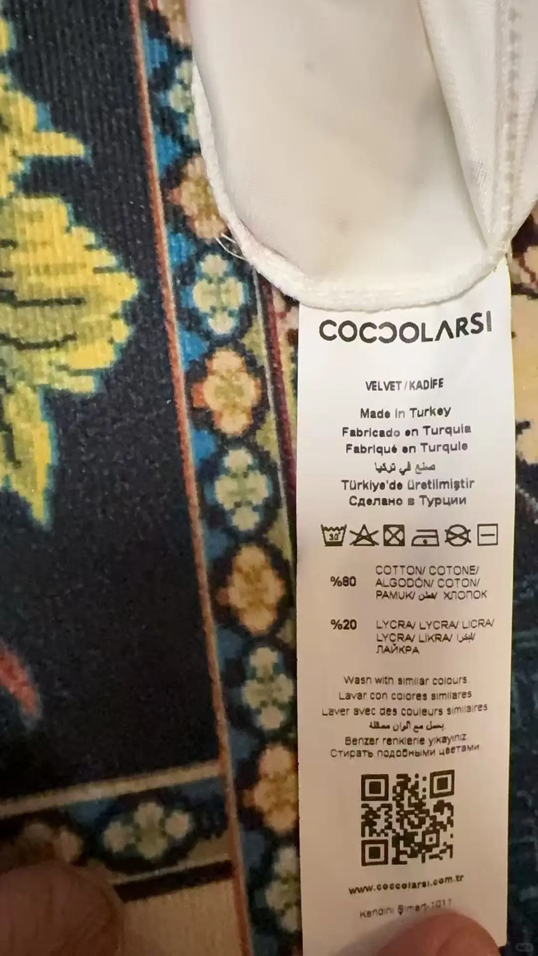 找相同面料成衣