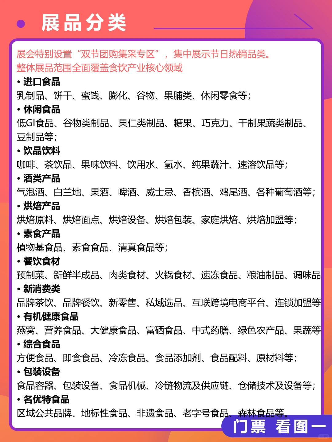 2025北京食品展,逛展攻略+门票