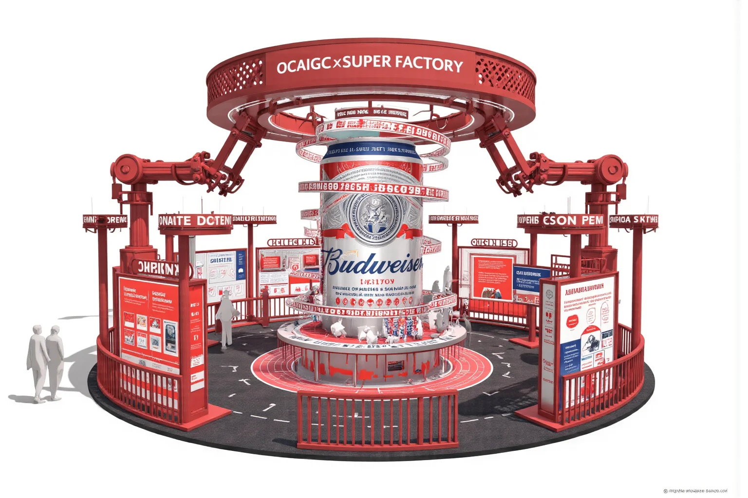 百威啤酒 | 超级工厂展台实验场概念方案