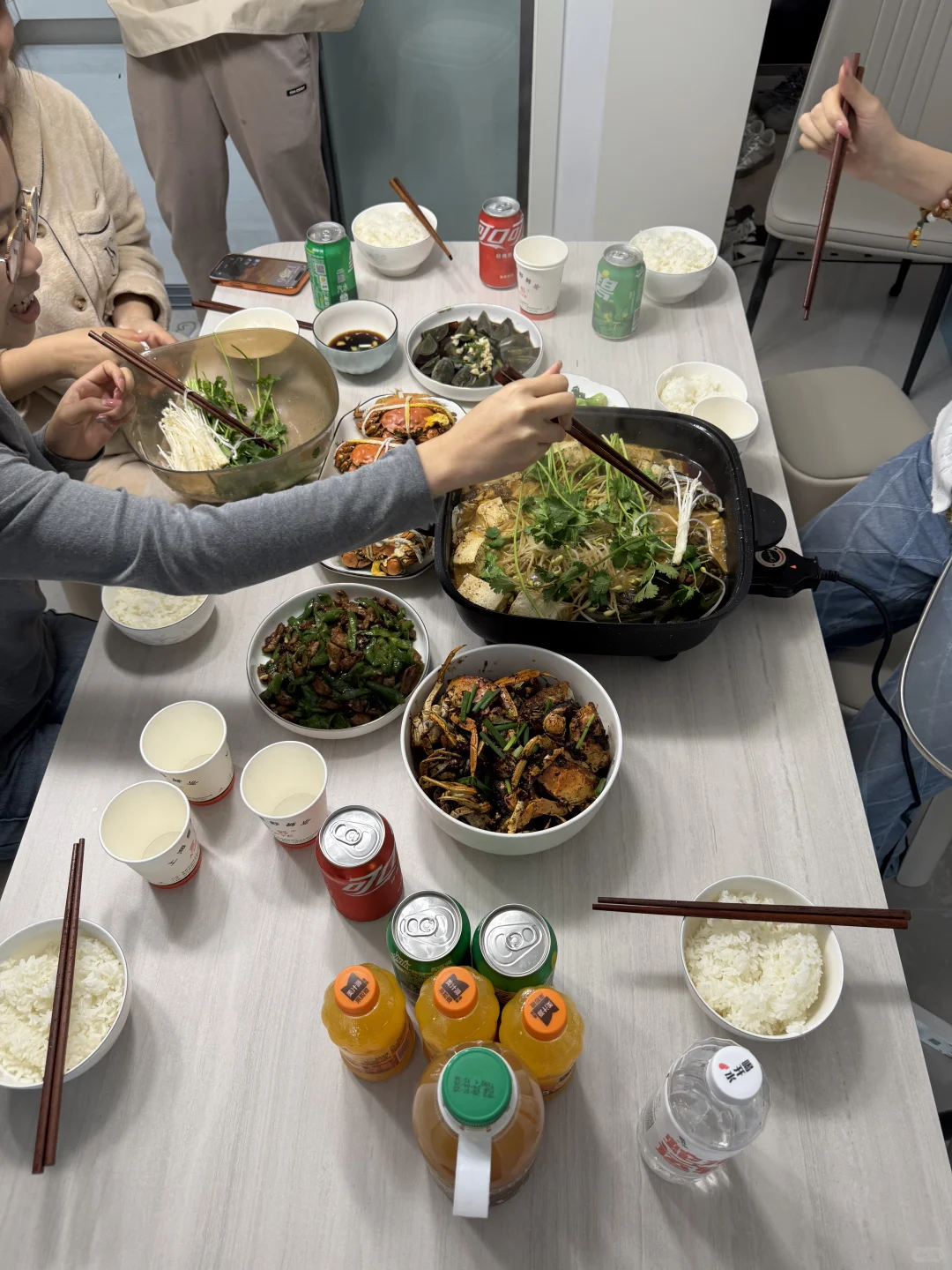 彬彬搬新家，大家去热闹一下