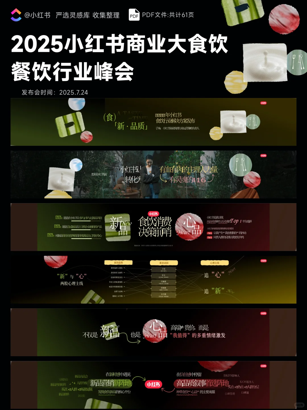 2025小红书商业大食饮·餐饮行业峰会