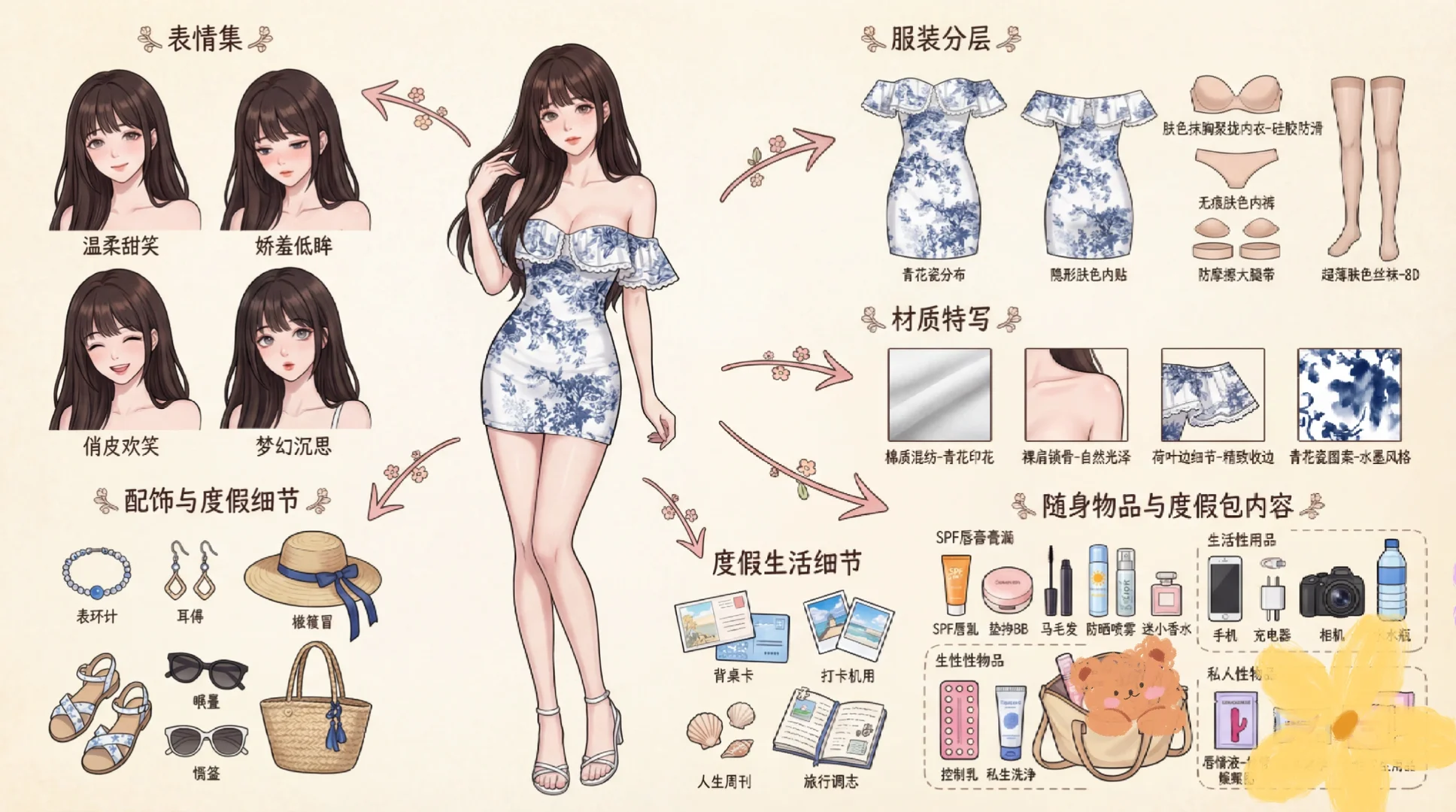 附提示词 | 超?的全景角色分析图玩法