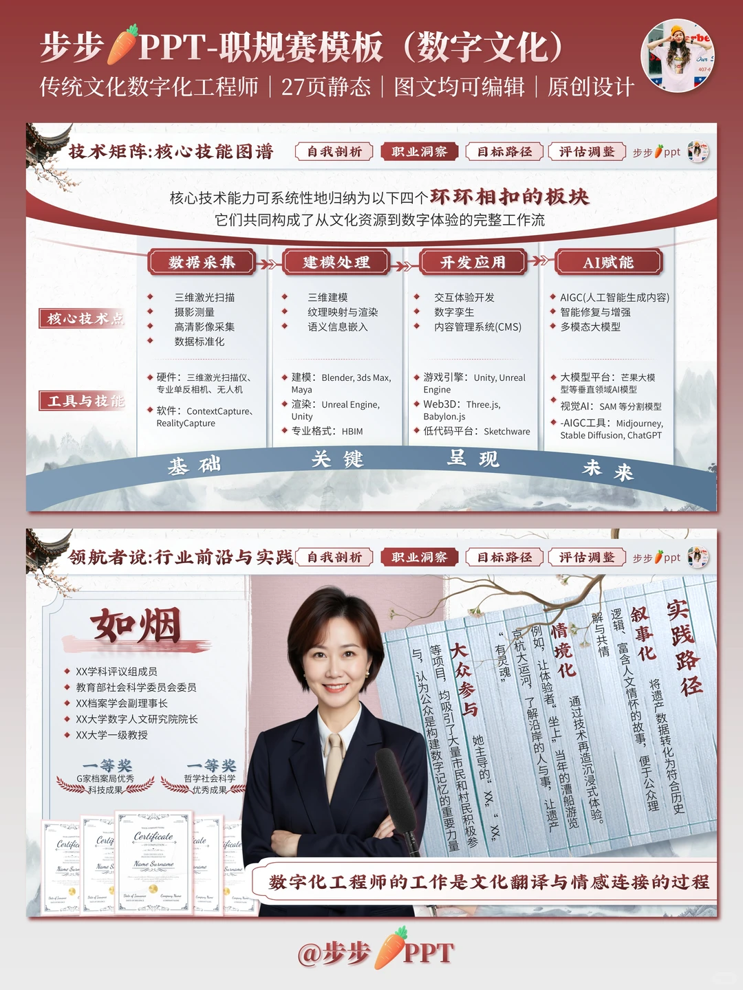 职规 | 传统文化需要数字重构师