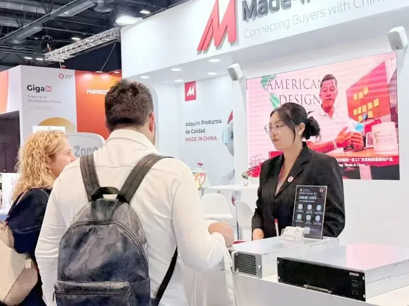 中国制造网亮相展会