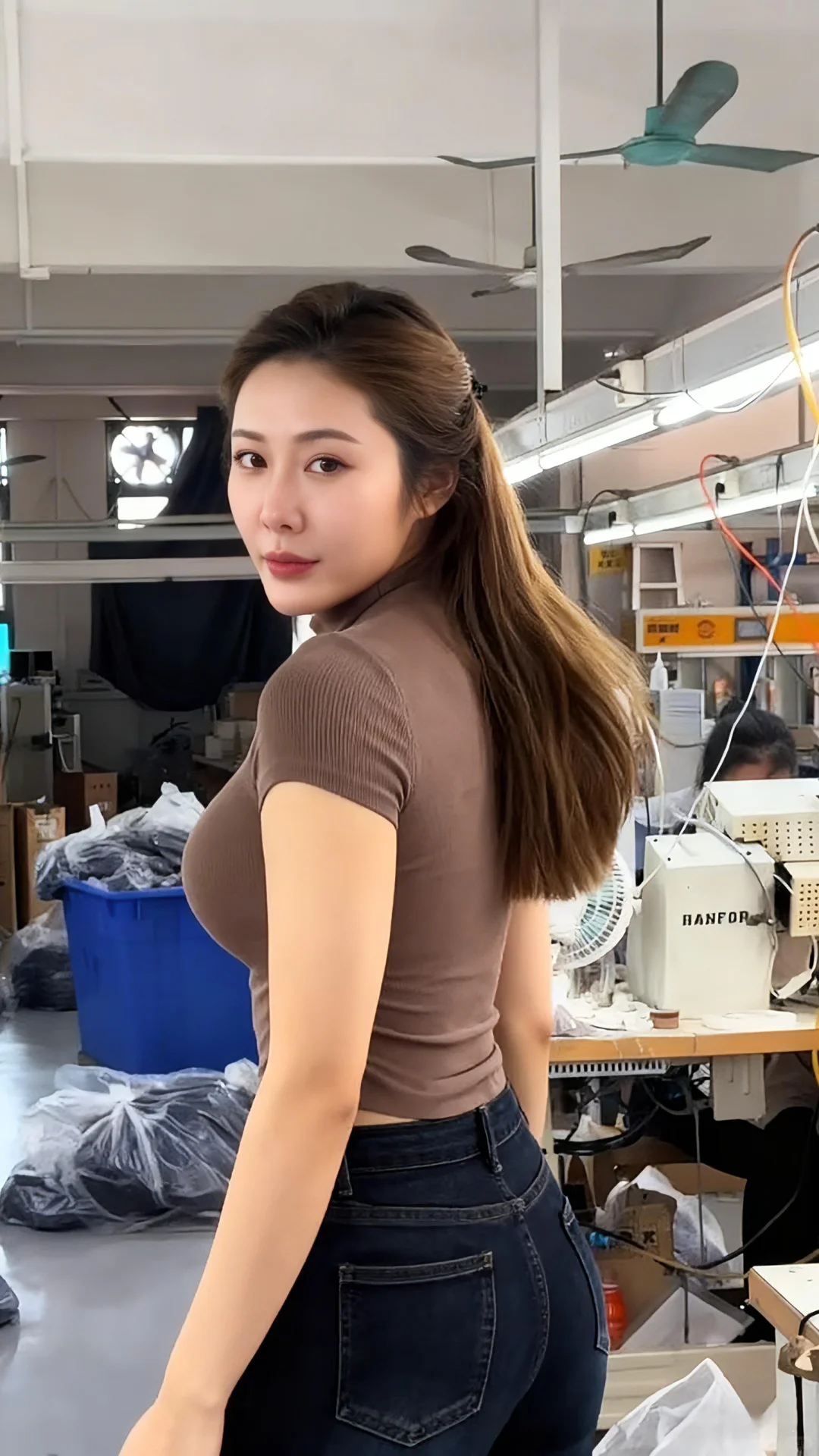 小服装厂的女老板