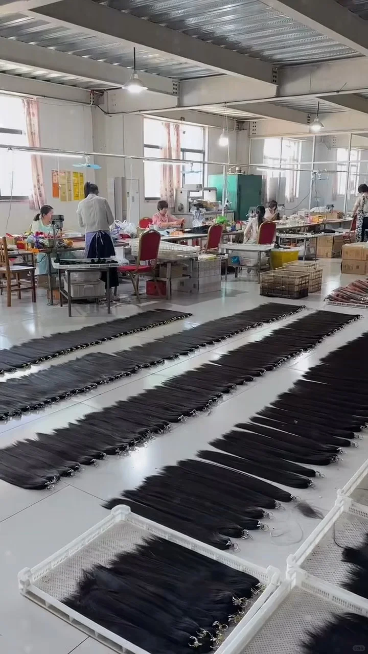 接发源头工厂，谁还花冤枉钱去接天价头发啊