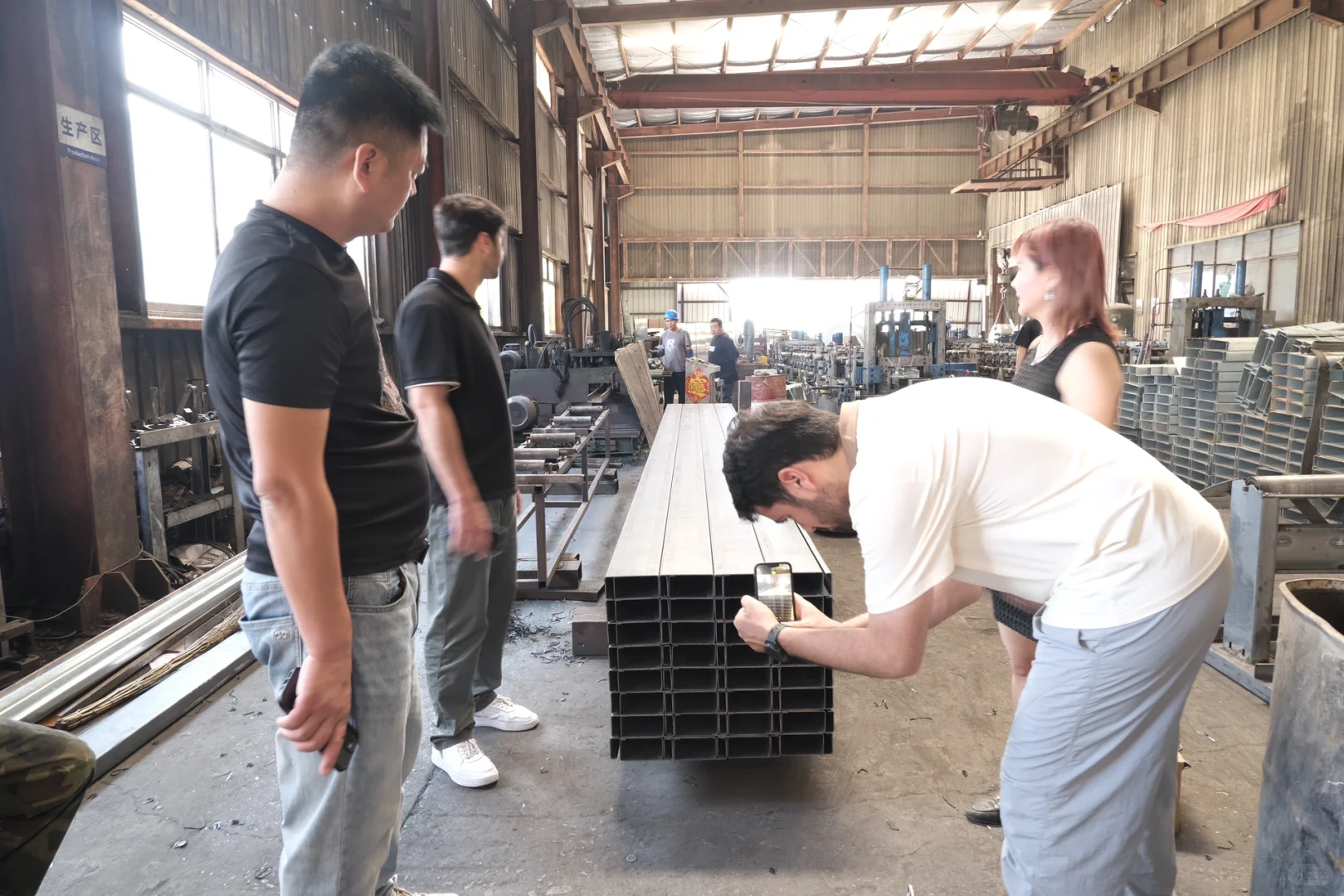 带国外客户验厂