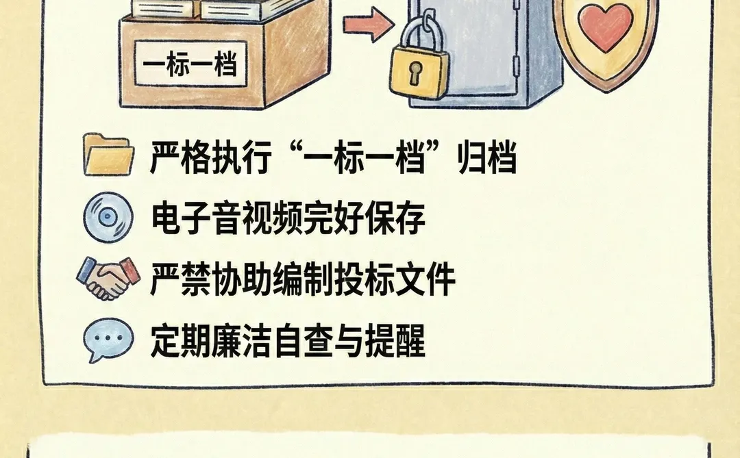 对标招标代理人，保命清单❗️