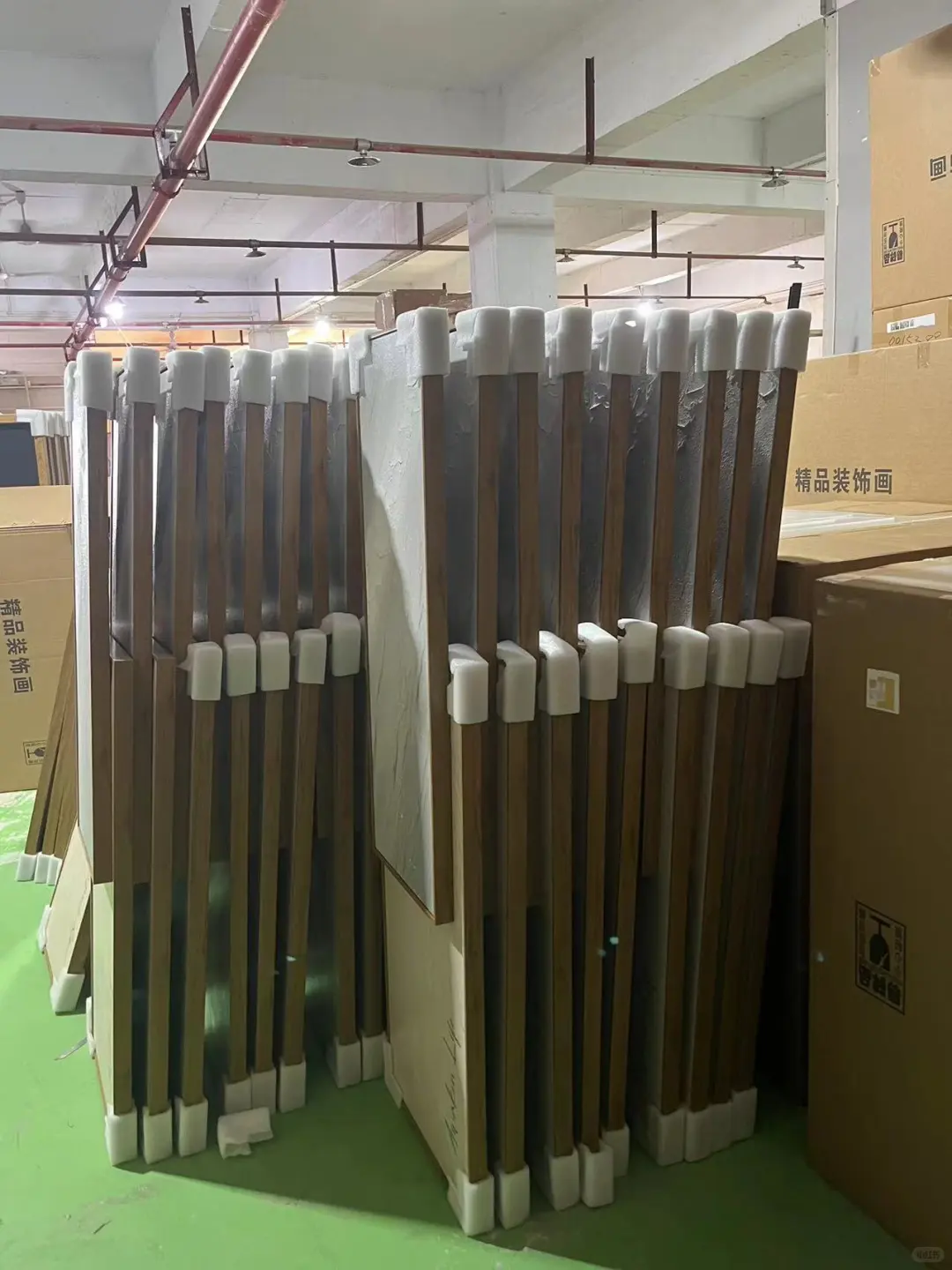 真实装饰画工厂实拍｜设计师强推的挂画工厂