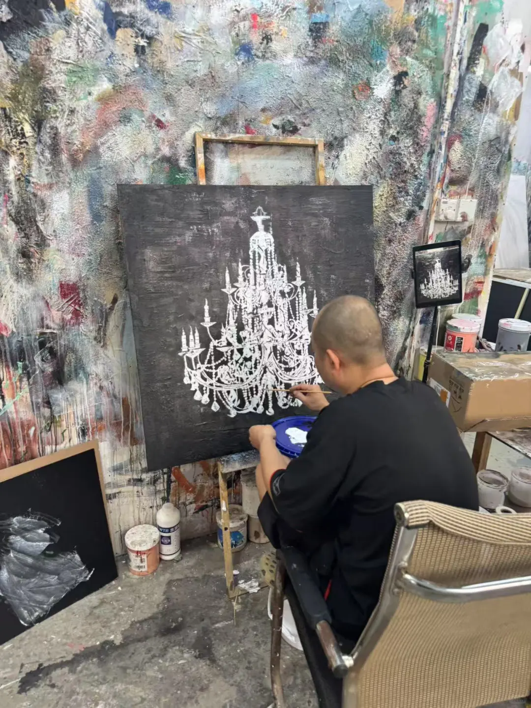 真实装饰画工厂实拍｜设计师强推的挂画工厂