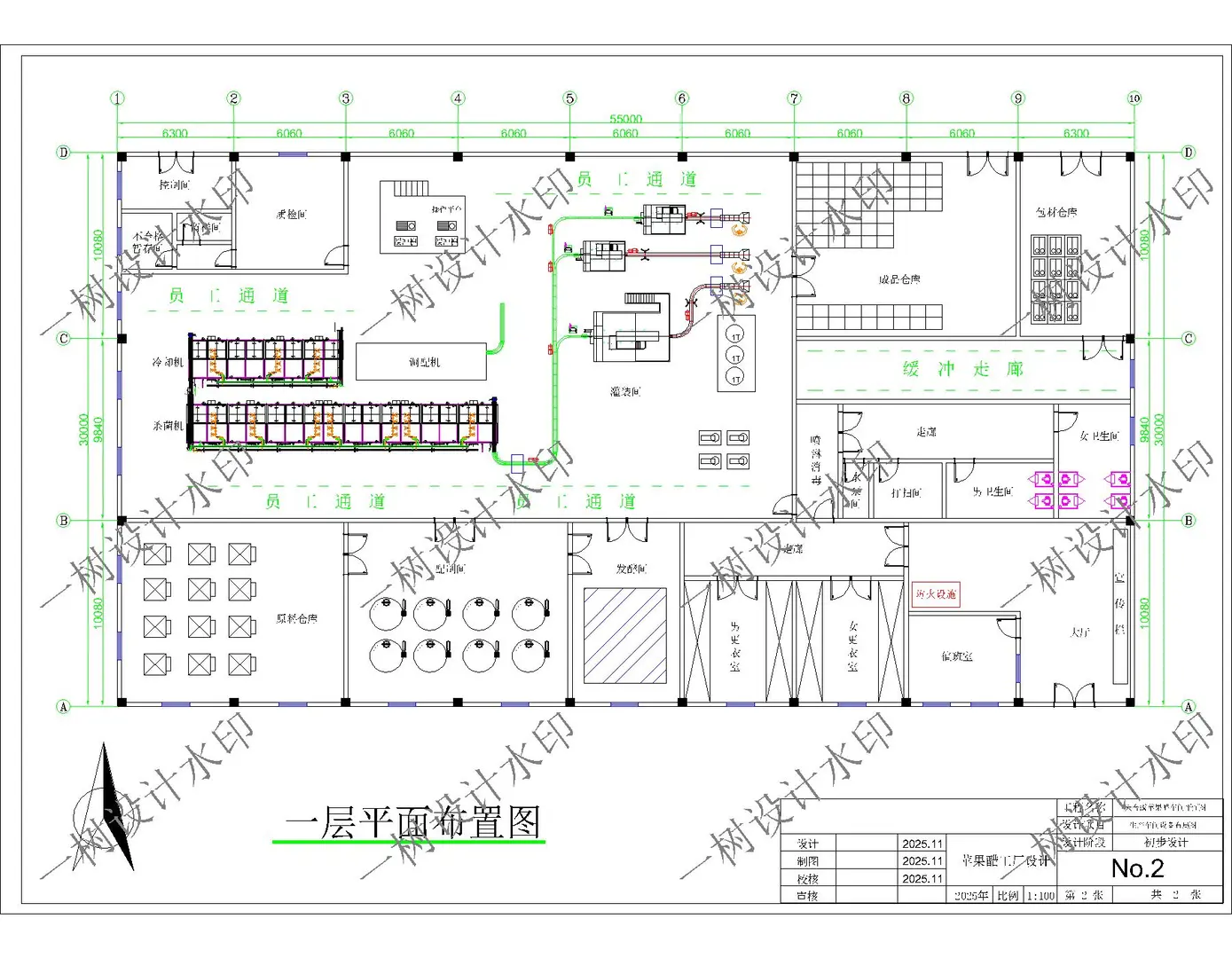 食品工厂设计——苹果醋工厂设计