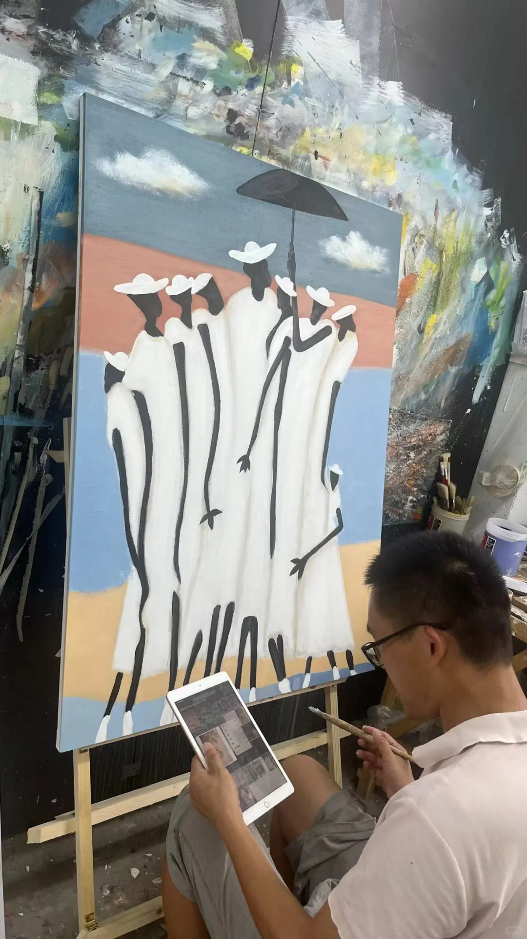 真实装饰画工厂实拍｜设计师强推的挂画工厂