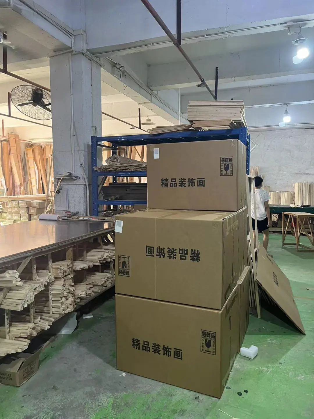 真实装饰画工厂实拍｜设计师强推的挂画工厂