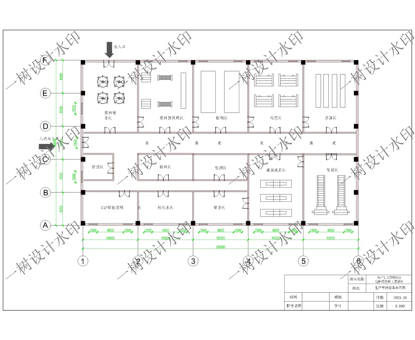 食品科学与工程——饮料工厂工艺设计