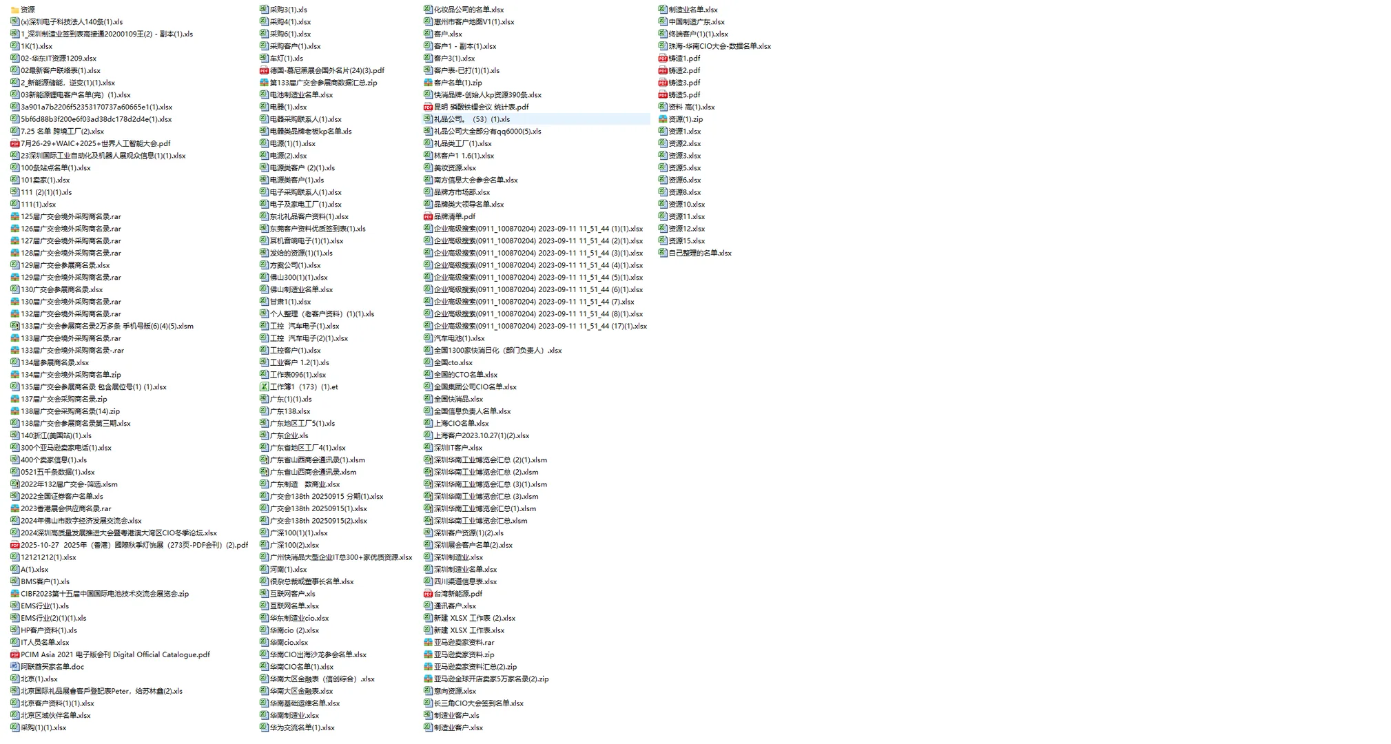 名单更新。放大看！仔细看！