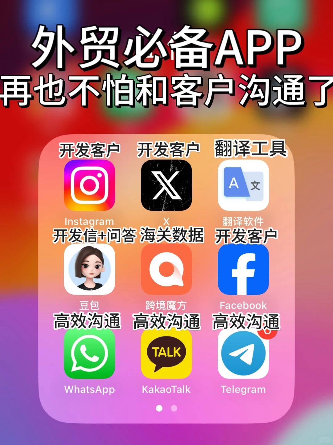 外贸人必备APP
