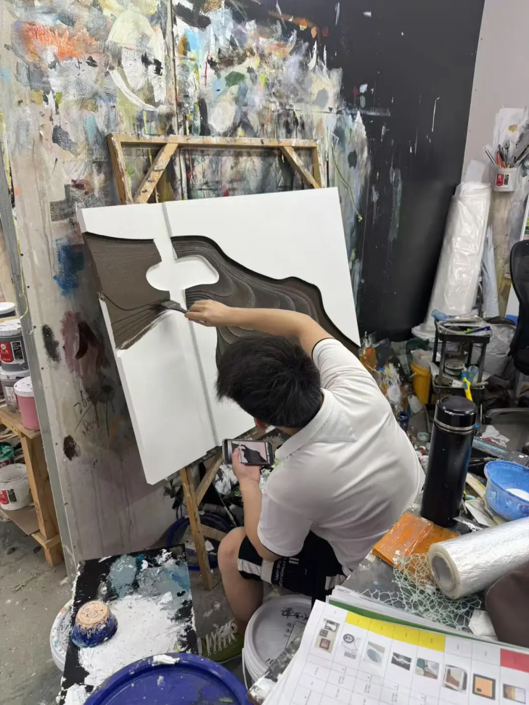 真实装饰画工厂实拍｜设计师强推的挂画工厂