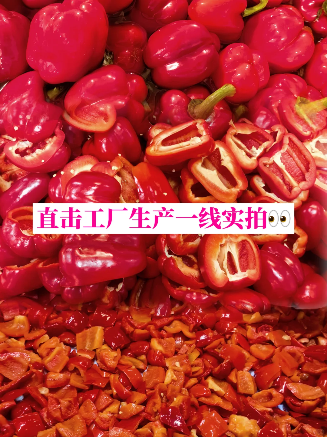 甜椒女工上线|直击工厂生产一线实拍?