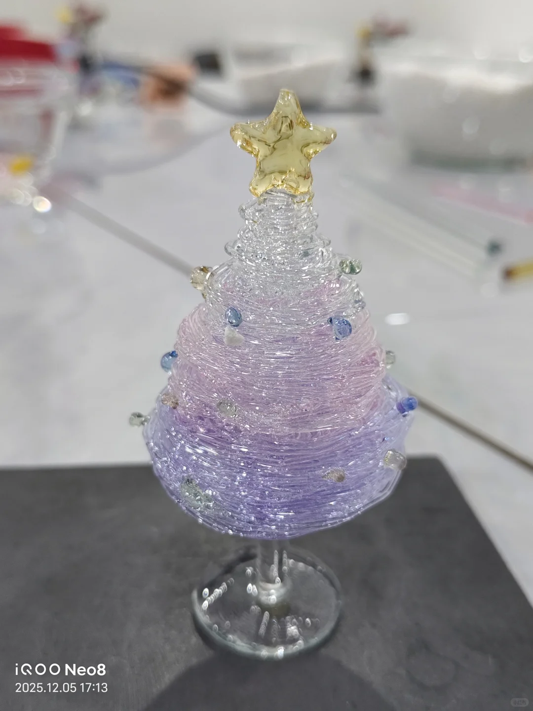 景德镇烧玻璃39元一小时客人作品分享