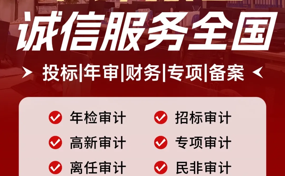 ?审计报告一站式服务?