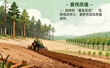 小林师姐的林业小课堂?采伐方式篇(二)