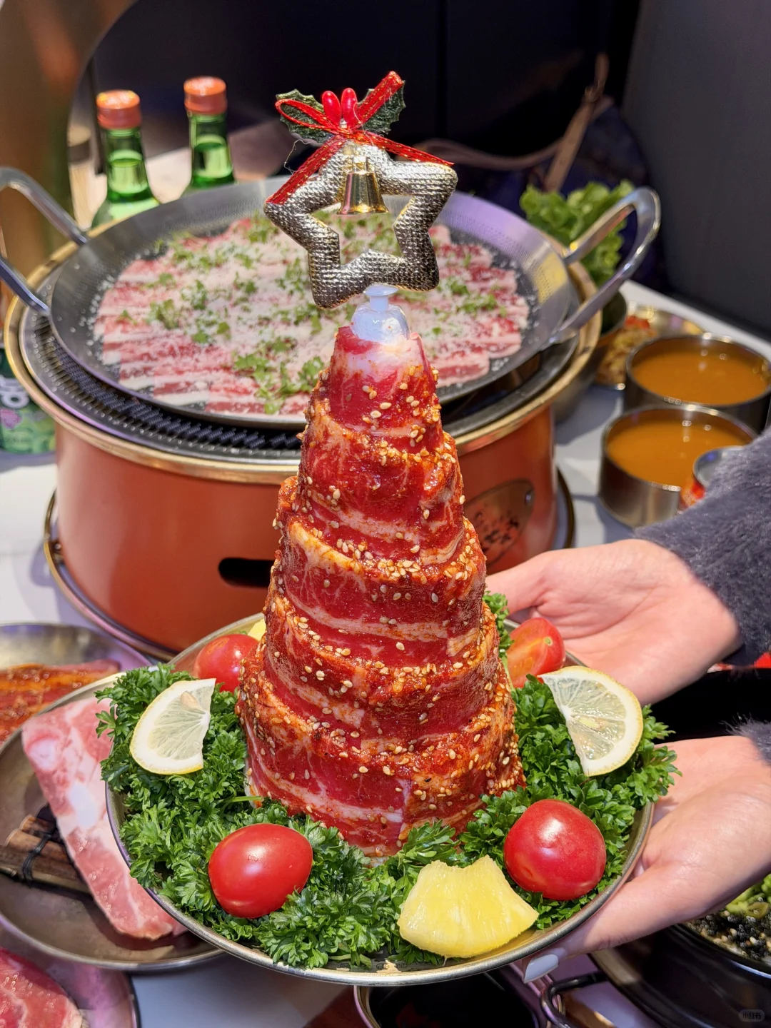 发明苹果包烤肉的人是天才吧…