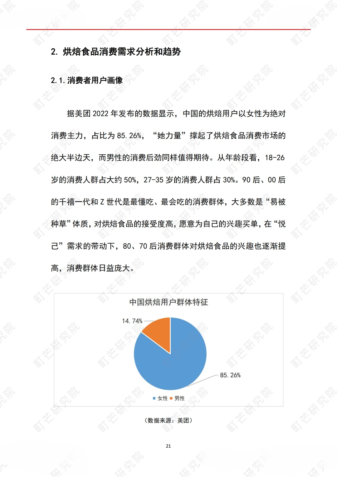 2022烘焙行业研究报告