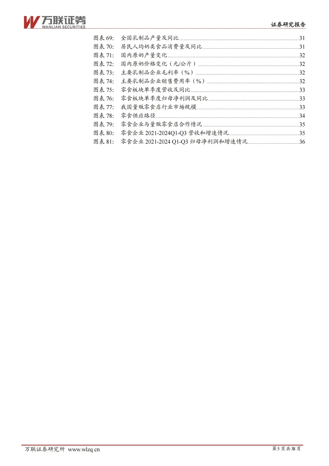 2025 年食品饮料行业投资策略报告