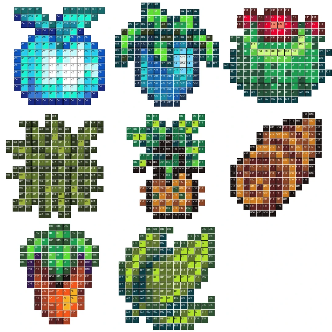 【星露谷拼豆】特殊作物图纸！8个