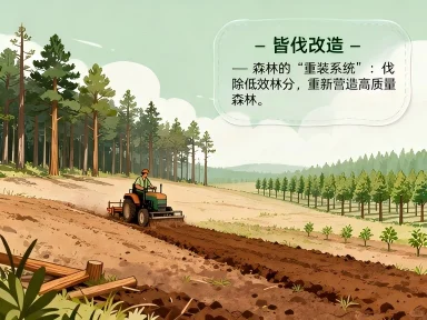 小林师姐的林业小课堂?采伐方式篇(二)