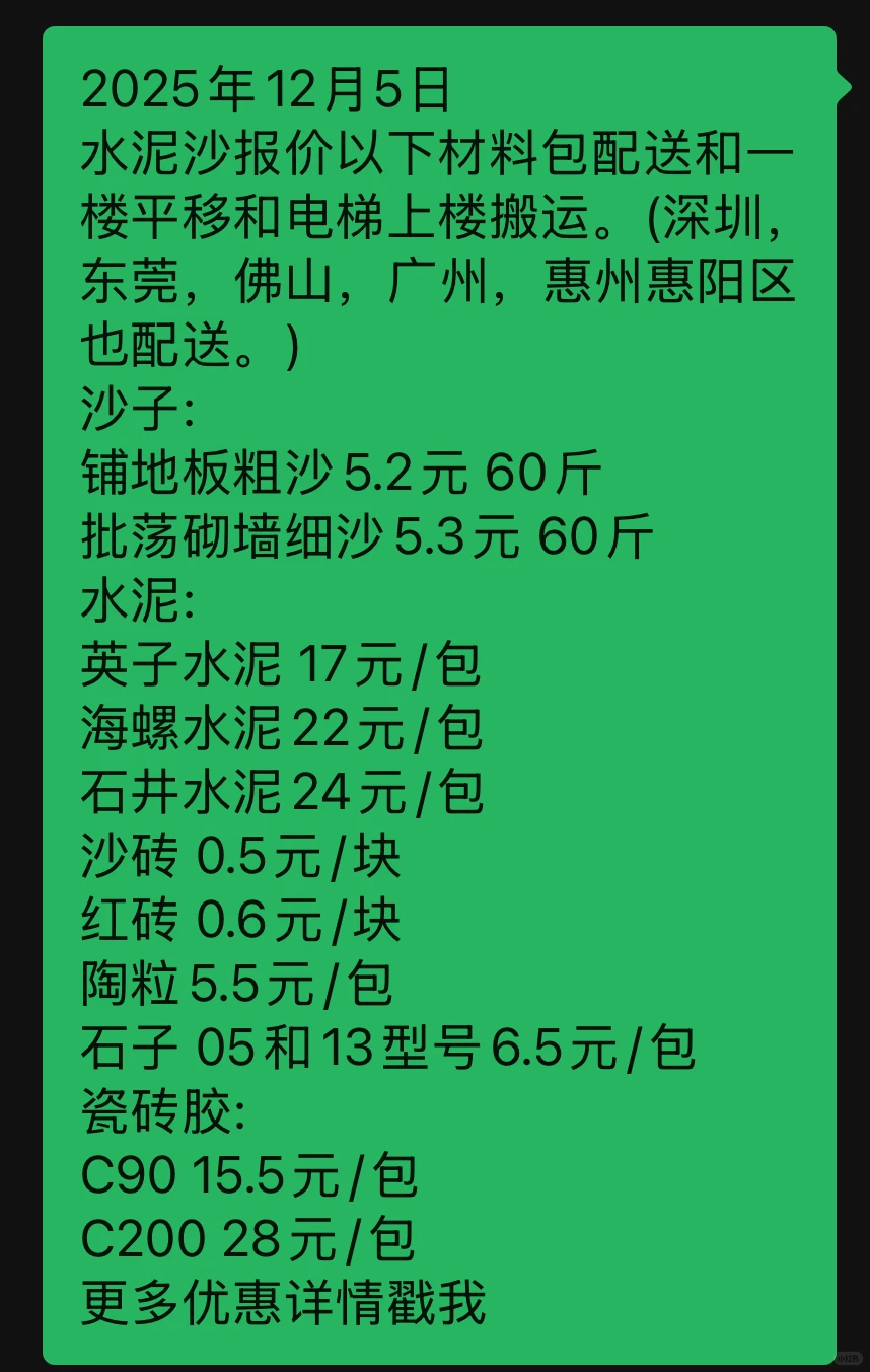 今天的装修材料价格很不贵呀