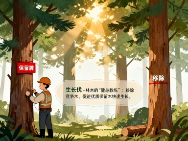 小林师姐的林业小课堂?采伐方式篇(二)