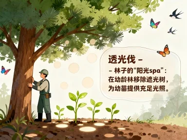 小林师姐的林业小课堂?采伐方式篇(二)