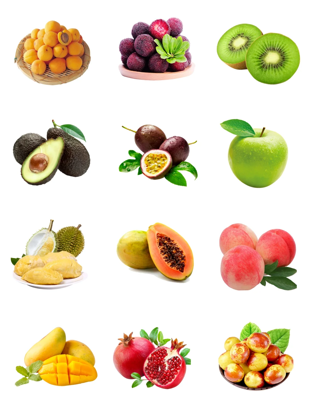 水果可打印素材