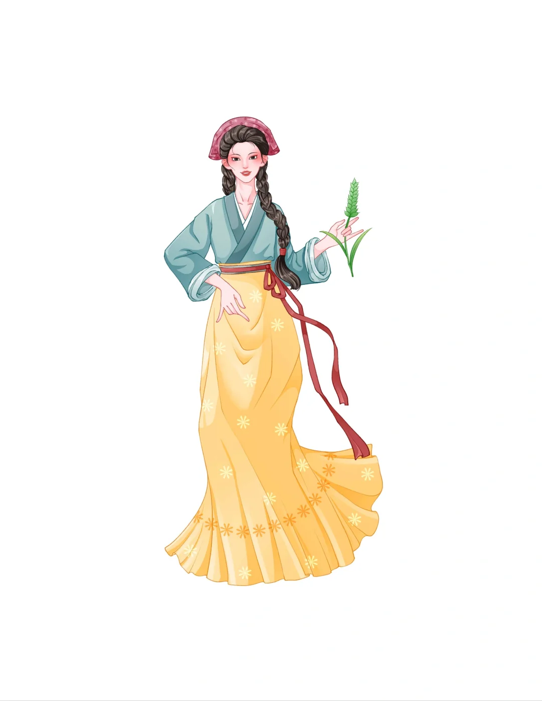 二十四节气原创插画之小满